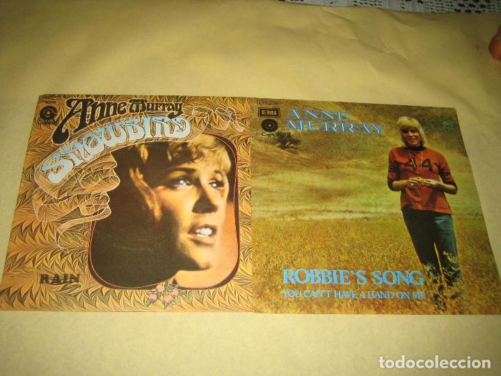 Discos de vinilo: ANNE MURRAY  - LOTE DE DOS SINGLES - Foto 1