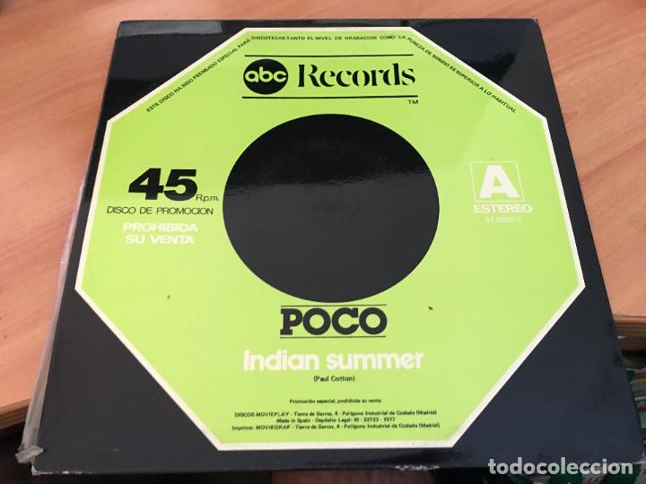 Discos de vinilo: POCO (KEEP ON TRYING) MAXI SINGLE ESPA&Ntilde;A 1977 (B-23) - Foto 3