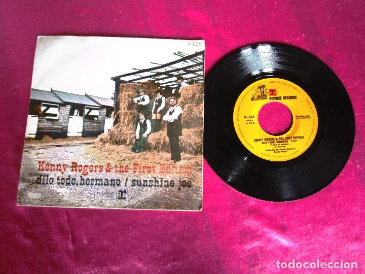 Discos de vinilo: KENNY ROGERS & THE FIRST EDITION  SINGLE - Foto 1