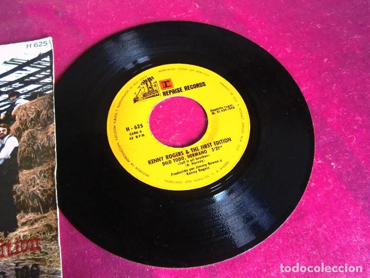 Discos de vinilo: KENNY ROGERS & THE FIRST EDITION  SINGLE - Foto 2