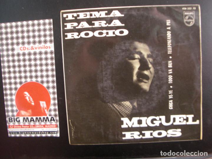 Discos de vinilo: MIGUEL RIOS- TEMA PARA ROC&Iacute;O. EP. - Foto 1