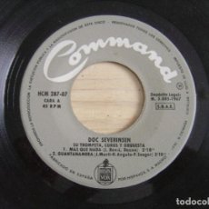 Discos de vinilo: DOC SEVERINSEN - SU TROMPETA, COROS Y ORQUESTA - MAS QUE NADA + GUANTANAMERA..- EP 1967 - COMMAND