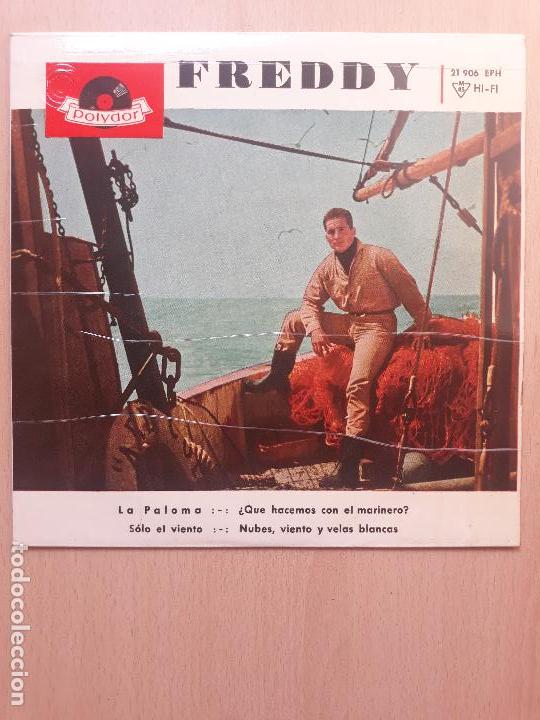 Discos de vinilo: Freddy- la paloma +3- ep polydor 1961 - Foto 1