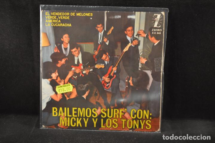 Discos de vinilo: MICKY Y LOS TONYS - VERDE VERDE +3 - EP - Foto 1