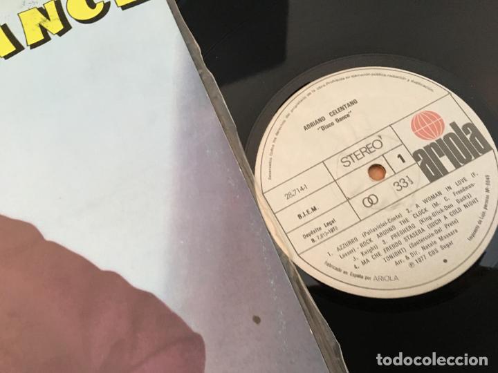 Discos de vinilo: ADRIANO CELENTANO (DISCO DANCE) LP ESPA&Ntilde;A 1978 (B-22) - Foto 2