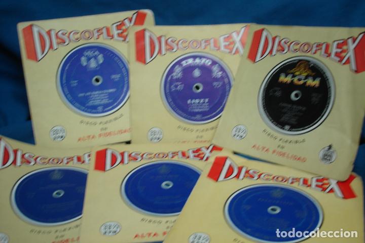 Discos de vinilo: DISCOFLEX HISPAVOX - LOTE DE 6 DISCOS FLEXIBLES DIFERENTES - Foto 1