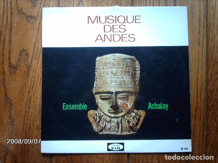 Disques de vinyle: ensemble achalay -  musique des andes