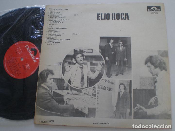Discos de vinilo: ELIO ROCA - St - LP COLOMBIA POLYDOR 1973 - Foto 2