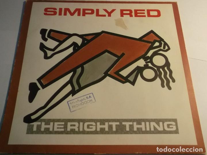 Discos de vinilo: SIMPLY RED-MAXI SINGLE-ORIGINAL ESPA&Ntilde;OL 1987 - Foto 1