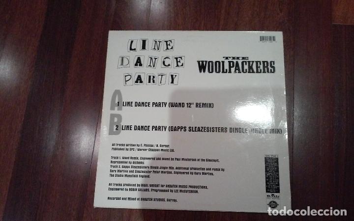 Discos de vinilo: The woolpackers-line dance party.maxi - Foto 2