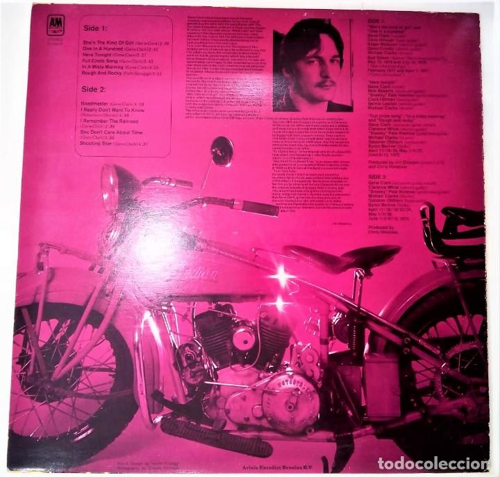Discos de vinilo: GENE CLARK - ROADMASTER - LP - ED NETHERLANDS 1972 - Foto 2