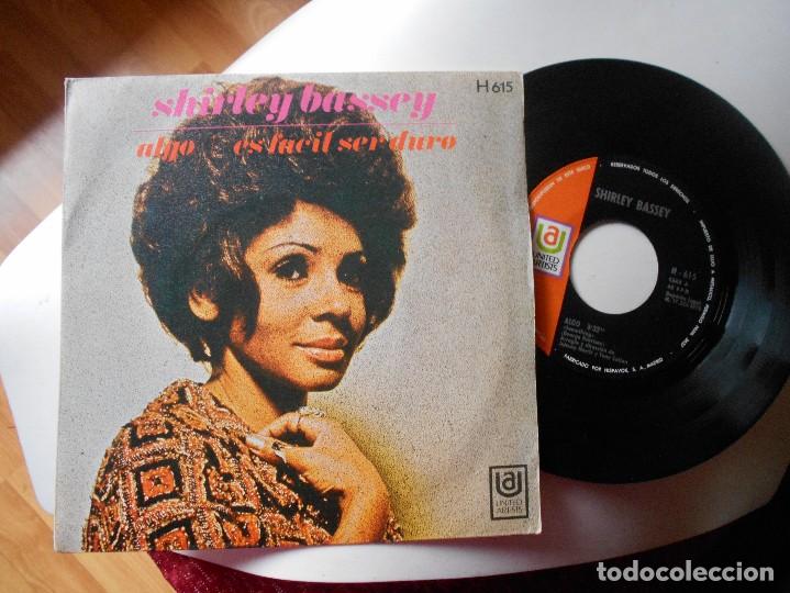Discos de vinilo: SHIRLEY BASSEY-SINGLE ALGO - Foto 1