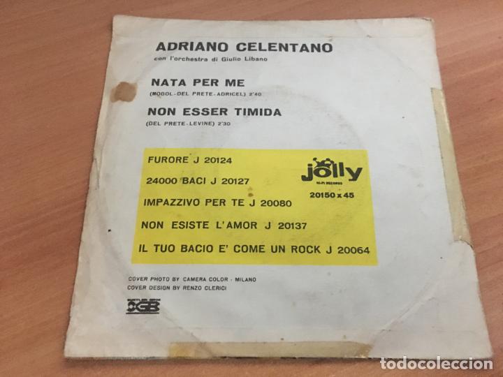 Discos de vinilo: ADRIANO CELENTANO LOTE 11 SINGLE Y EP (EPI12) - Foto 5