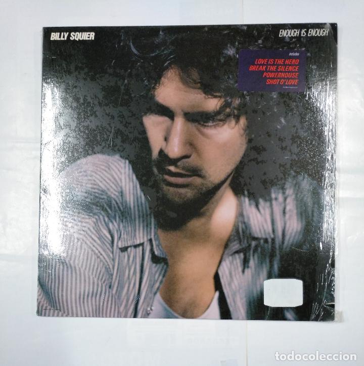 Discos de vinilo: BILLY SQUIER. - ENOUGH IS ENOUGH - LP. TDKLP8 - Foto 1