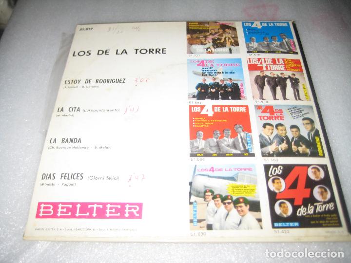 Discos de vinilo: Los de la Torre - La cita EP 1967 - Foto 2