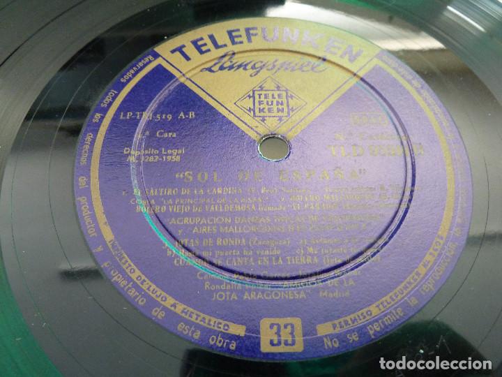 Discos de vinilo: SOL DE ESPA&Ntilde;A - TELEFUNKEN - Foto 4