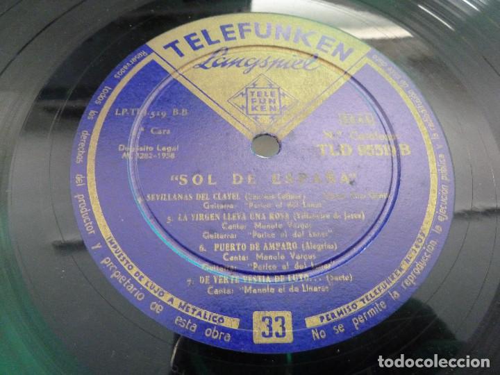 Discos de vinilo: SOL DE ESPA&Ntilde;A - TELEFUNKEN - Foto 6