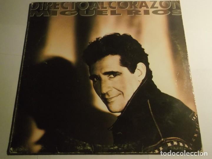 Discos de vinilo: MIGUEL RIOS-DIRECTO AL CORAZON - Foto 1