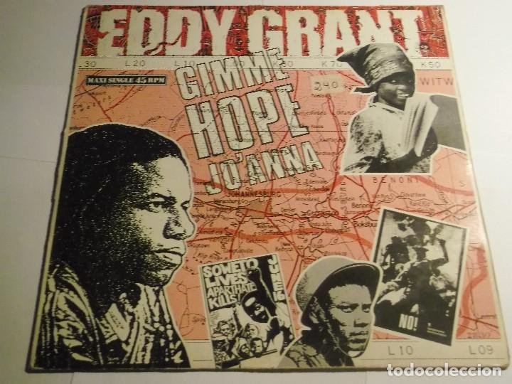 Discos de vinilo: EDDY GRANT-MAXI SINGLE-ORIGINAL ESPA&Ntilde;OL 1988 - Foto 1