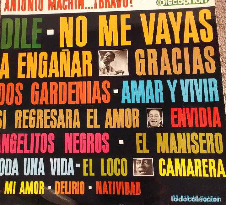 Discos de vinilo: ANTONIO MACHIN LP BRAVO - Foto 1