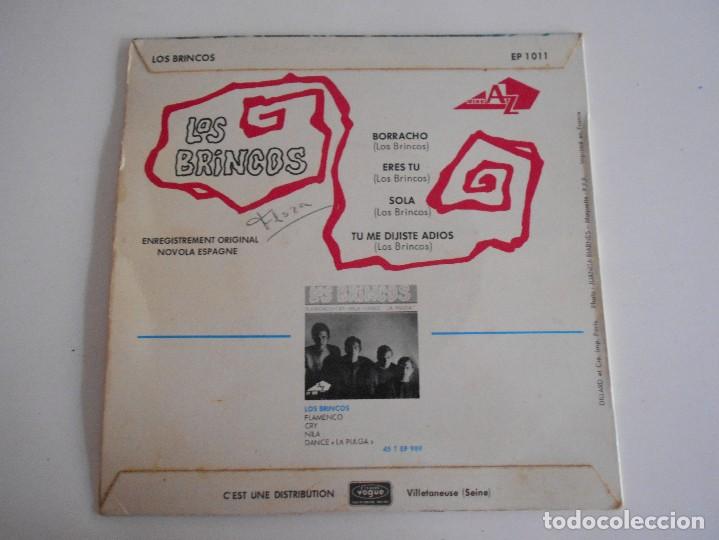 Discos de vinilo: LOS BRINCOS EP FRANCES- borracho +3 - Foto 2