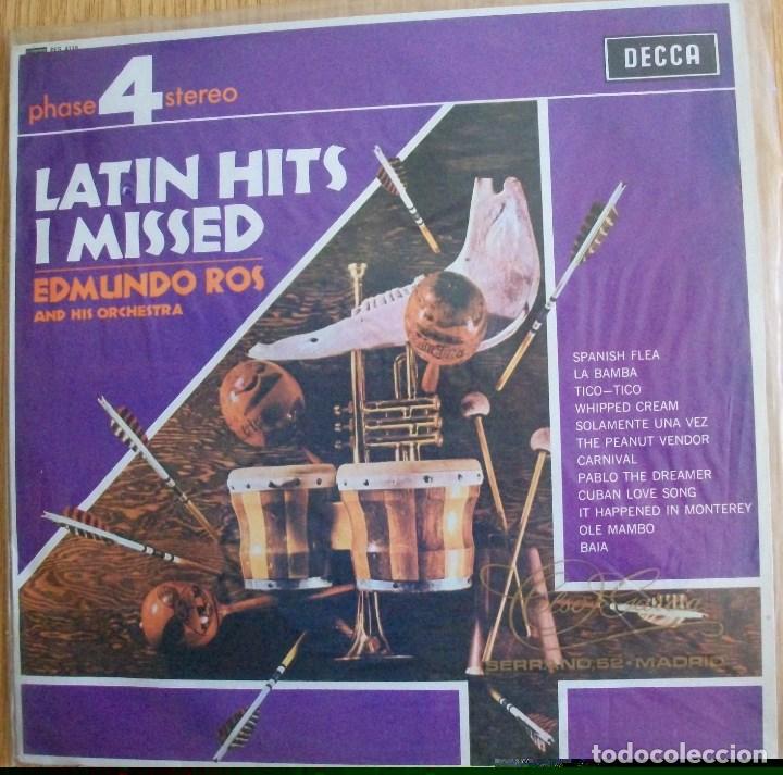 Discos de vinilo: Discos (Edmundo Ros)  Orquesta - Foto 1