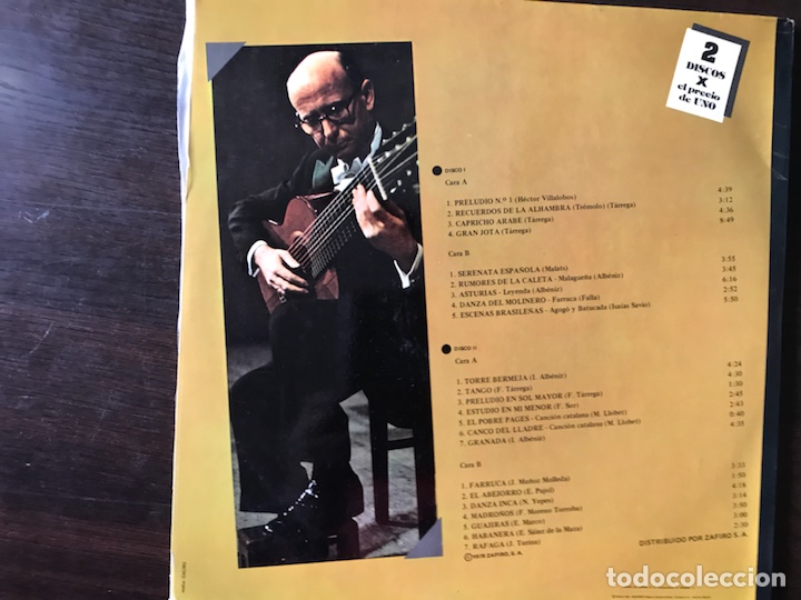 Discos de vinilo: Narciso Yepes. Doble - Foto 2