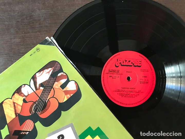 Discos de vinilo: Narciso Yepes. Doble - Foto 4