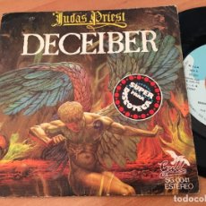 Discos de vinilo: JUDAS PRIEST (DECEIBER) SINGLE ESPAÑA 1976 (EPI13)