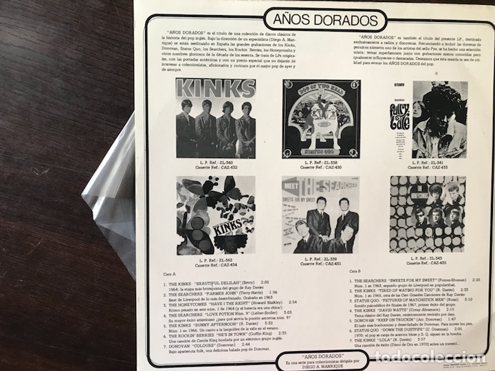 Discos de vinilo: A&ntilde;os dorados. The Kinks... - Foto 2