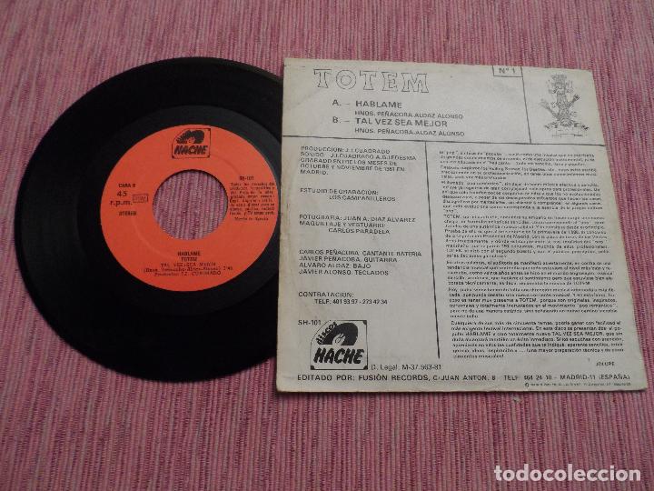 Discos de vinilo: TOTEM - H&Aacute;BLAME - Foto 2