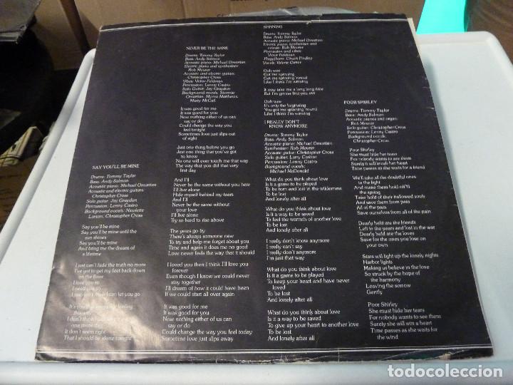 Discos de vinilo: CRISTOPHER CROSS - WEA 1982 - Foto 7