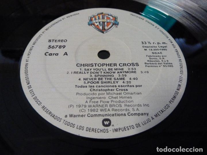 Discos de vinilo: CRISTOPHER CROSS - WEA 1982 - Foto 12