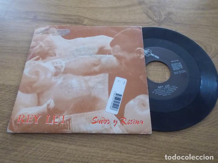 Discos de vinilo: REY LUI, SUDOR Y RESINA. - Foto 1