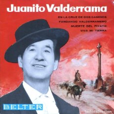 Discos de vinilo: JUANITO VALDERRAMA / MUERTE DEL PIYAYO + 3 (EP 1963). Lote 400875044