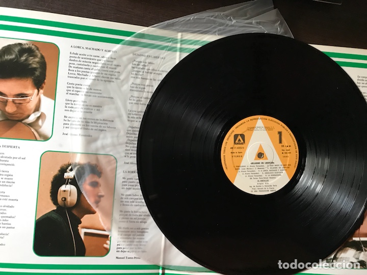 Discos de vinilo: Al-Andalus. Dejadme en libertad - Foto 4