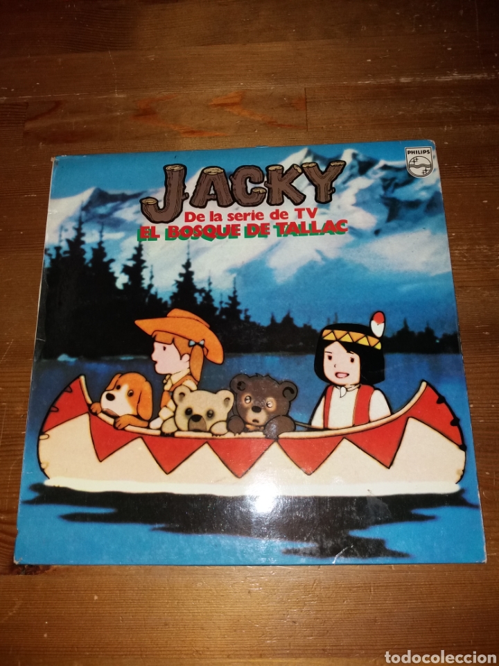 Discos de vinilo: LP JACKY EL BOSQUE DE TALLAC - Foto 1