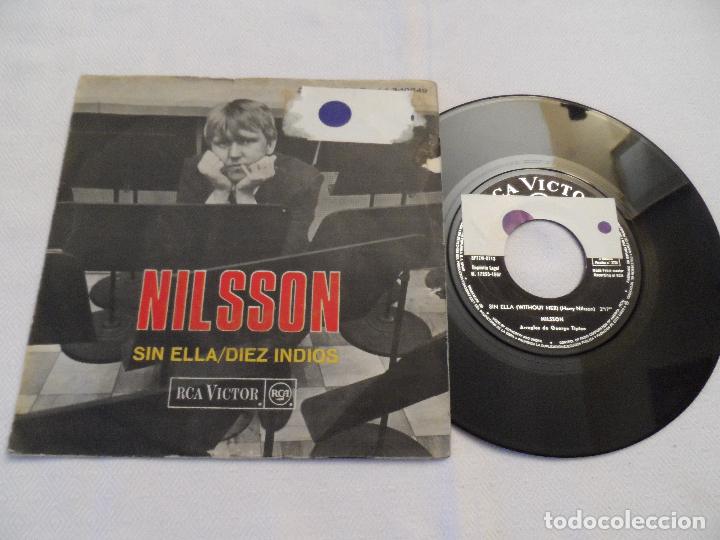 Discos de vinilo: NILSSON - SIN ELLA / DIEZ INDIOS - Foto 1