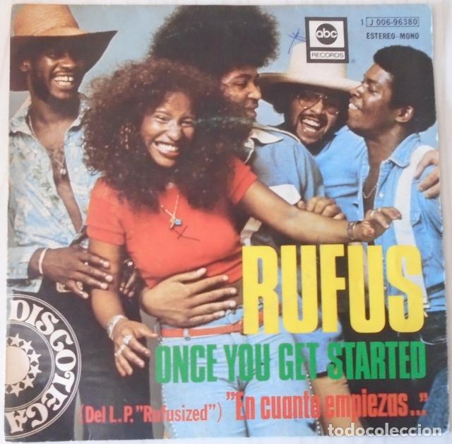 Discos de vinilo: RUFUS - ONCE YOU GET STARTED  A B C - 1975 - Foto 1