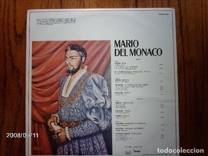 Discos de vinilo: mario del monaco  -  un uomo e la sua musica - Foto 2