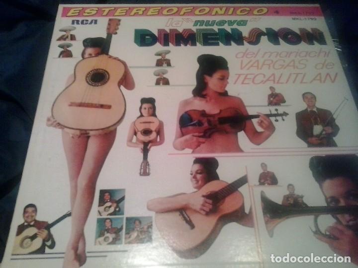 Vinyl records: La  Nueva Dimension Del Mariachi Vargas De Tecalitlan . LP MEXICO