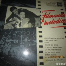 Discos de vinilo: FILMANDO MELODIAS LP - ORQUESTA SINFONICA DE LONDRES - ORIGINAL ESPAÑOL RCA 1962 MONOAURAL. Lote 126351975