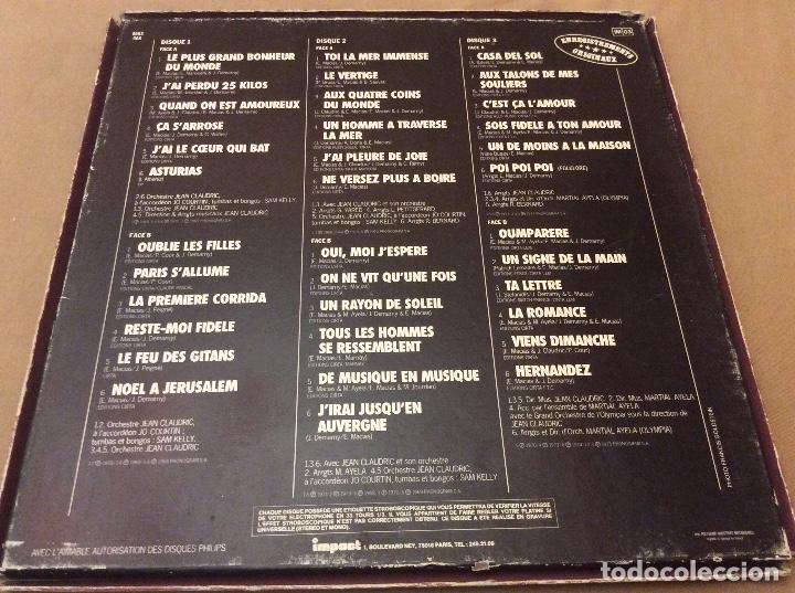 Discos de vinilo: Enrico Macias. Caja 3 lp. - Foto 2