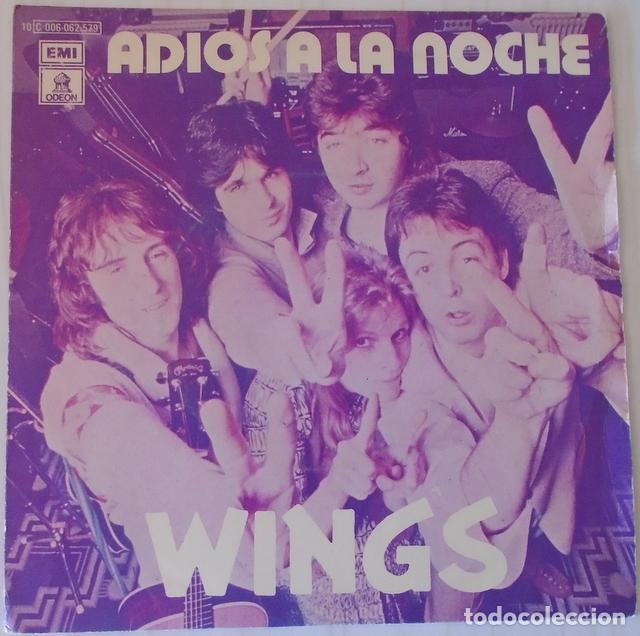 Discos de vinilo: WINGS - ADIOS A LA NOCHE EMI ODEON - 1979 - Foto 1