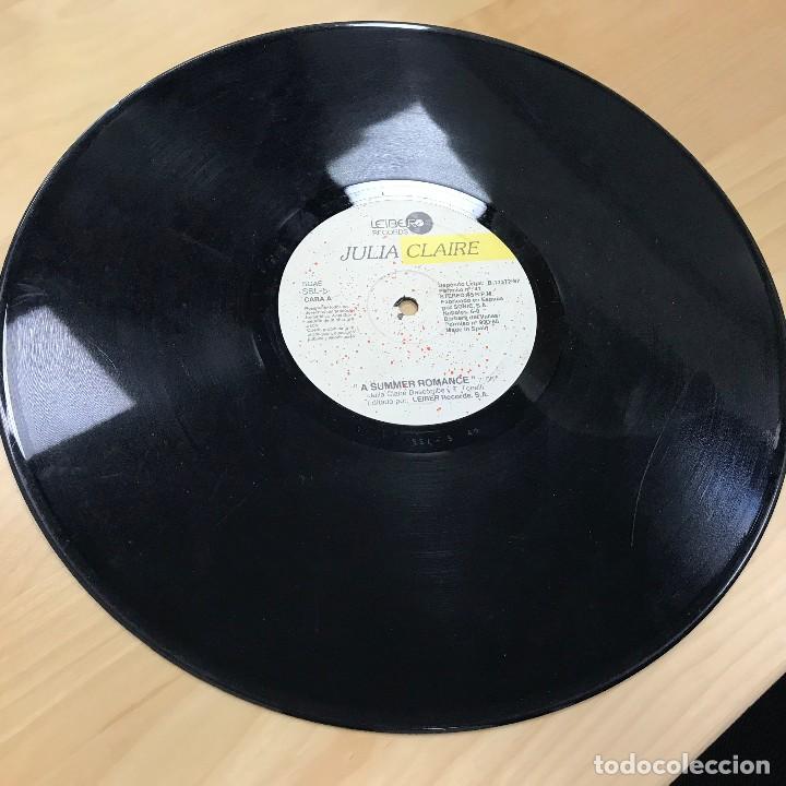 Discos de vinilo: DISCO VINILO LP . JULIA CLAIRE . A SUMMER ROMANCE - Foto 3