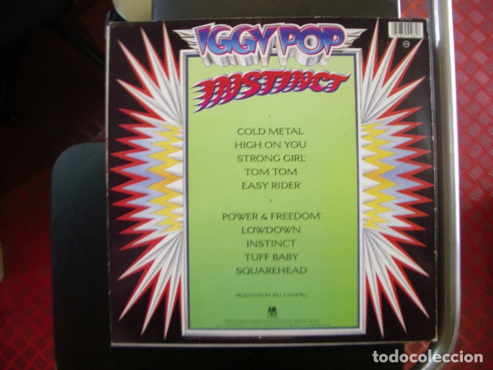 Discos de vinilo: IGGY POP - INSTINCT. LP. - Foto 2