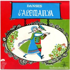 Discos de vinilo: DIE LUSTIGEN TANZER – DANSES D'ALEMANYA - EP EDIGSA 1970. Lote 126471575