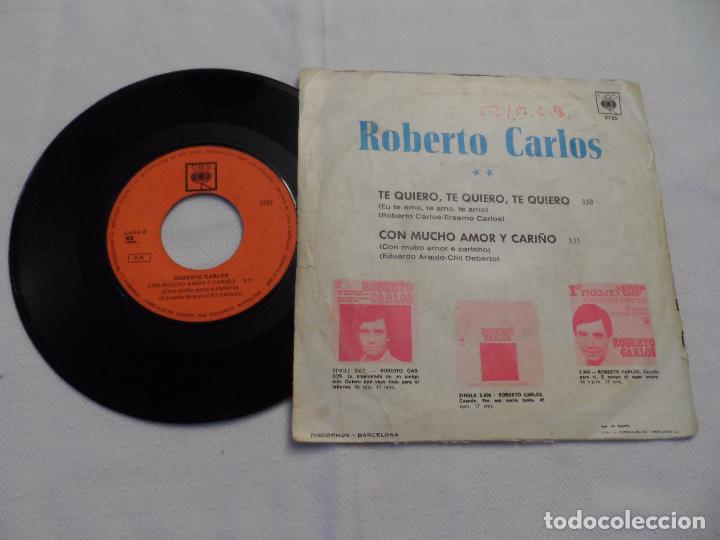 Discos de vinilo: ROBERTO CARLOS - TE QUIERO, TE QUIERO - Foto 2