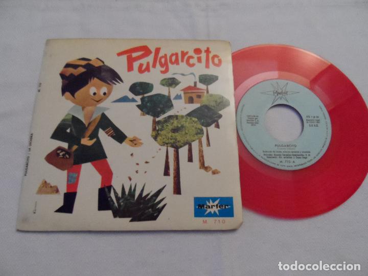 Discos de vinilo: DISCO-CUENTO PULGARCITO Y LA LECHERA MARFER - Foto 1