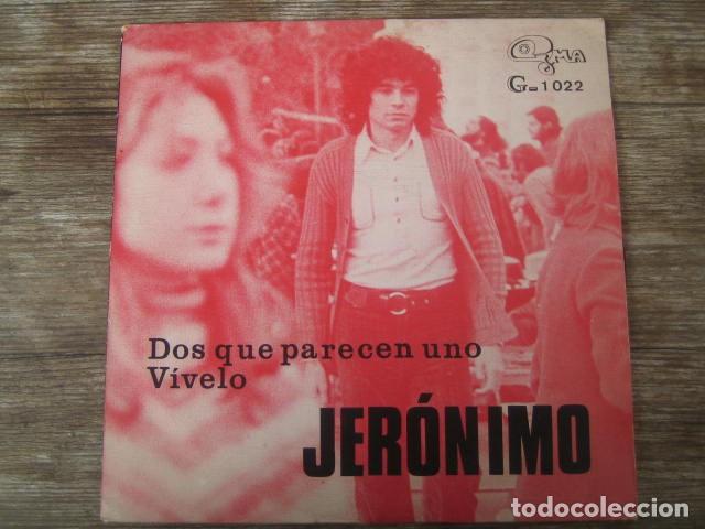 Discos de vinilo: JER&Oacute;NIMO - Dos que parecen uno  ******* RARO SINGLE 1973 - Foto 1